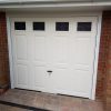 ivory up and over canopy style garage door