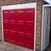 red cardale up and over garage door