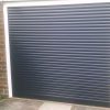 dark grey roller garage door