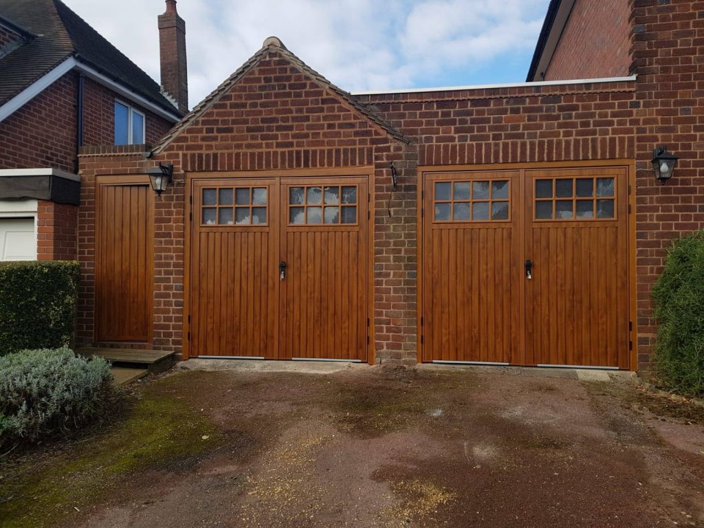 Wood Effect Garage Doors Strength, Style, & Low Maintenance