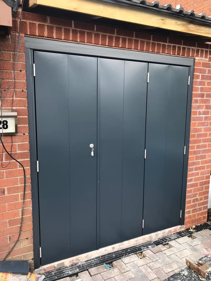 Select garage door 2/3 1/3 bifold door