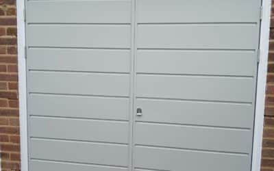 Side Hinged Garage Door in Solihull