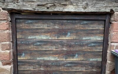 Hormann Section Door with Wood-Effect Appearance