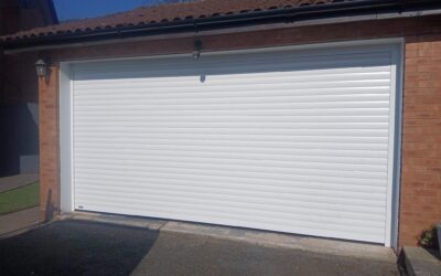 High-Security Electric Roller Door in Bridgenorth