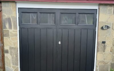 Classic Black Side Hinged Door Upgrade in Walsall