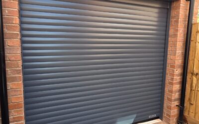 Anthracite Grey Hörmann RollMatic T Roller Door Installation in Stourbridge