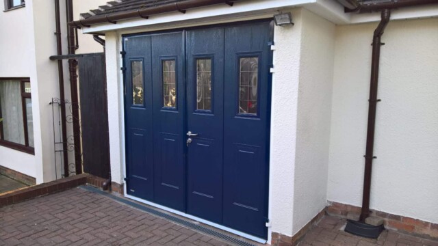Blue Teckentrup Insulated Garage Door tekckentrup insulated garage door in UPVC