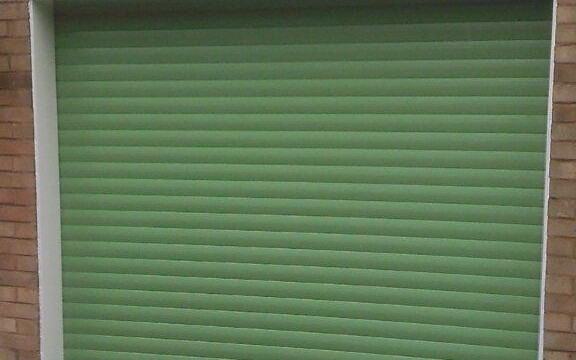green roller garage door installtion
