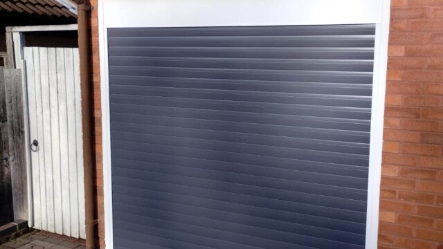 Blue SWS Roller Garage Door SWS roller doors