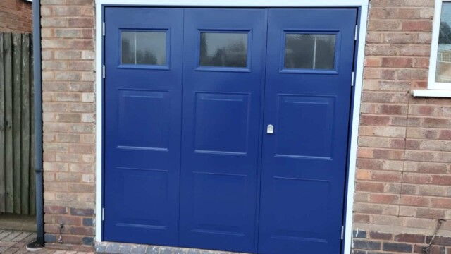 Blue Select Side Hinged Garage Doors Select side hinged doors