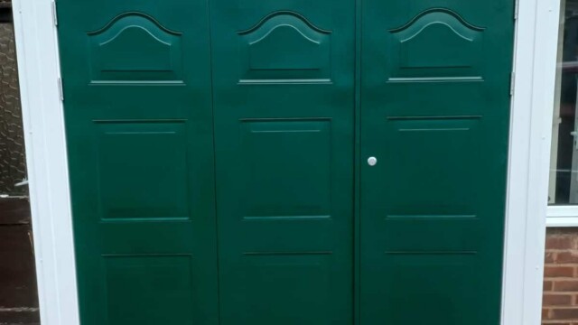 Green Select Side Hinged Garage Doors Select side hinged doors