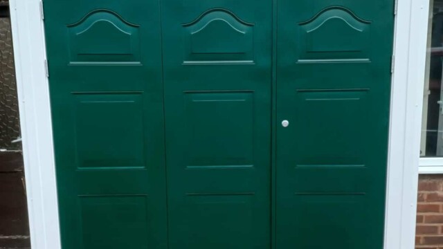 Green Select Side Hinged Garage Doors Select side hinged doors