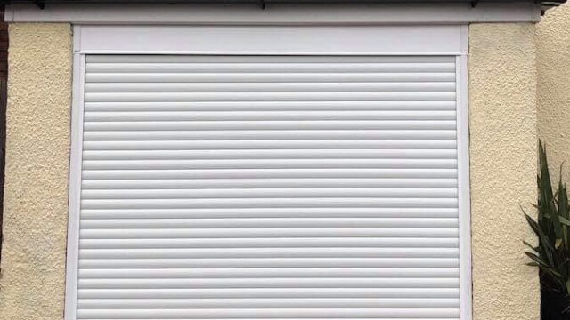 White Roller Garage Door white roller garage door