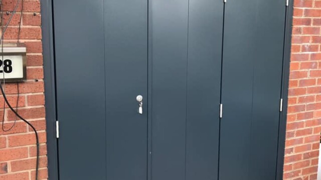 Select garage door 2/3 1/3 bifold door