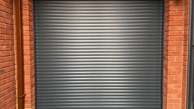 New Electric roller garage door