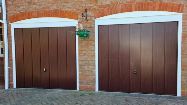 Brown Hormann Up and Over Garage Door